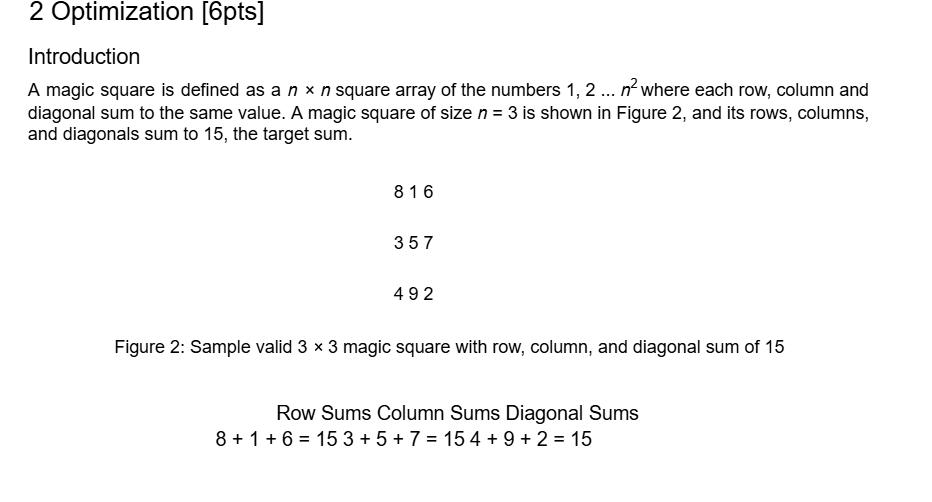 can you help with problem 2.4? 2 Optimization