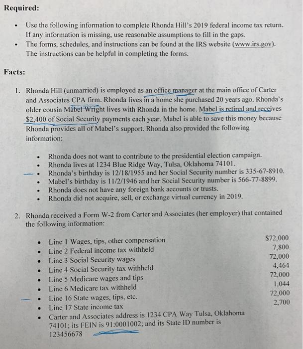 Please help. When I complete the 1040 form my