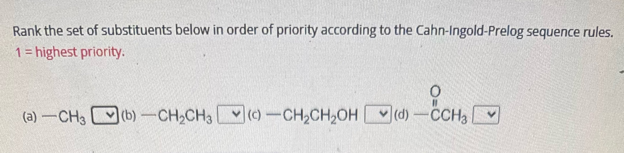 Can you help me rank these correctly. Rank the