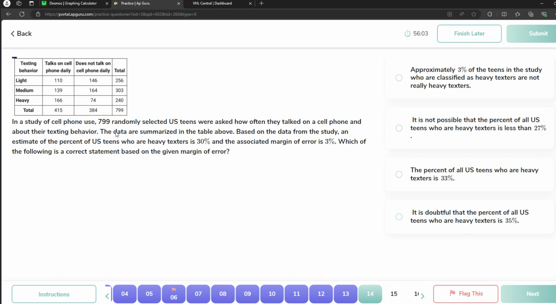 answer P x I ] < Back 56:03 Texting | Talks on