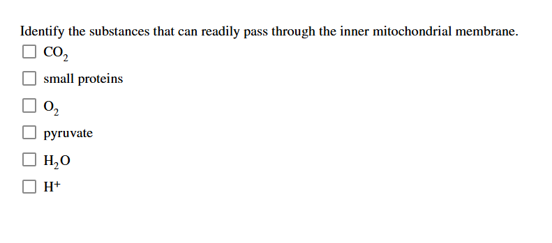 answer this Identify the substances that can