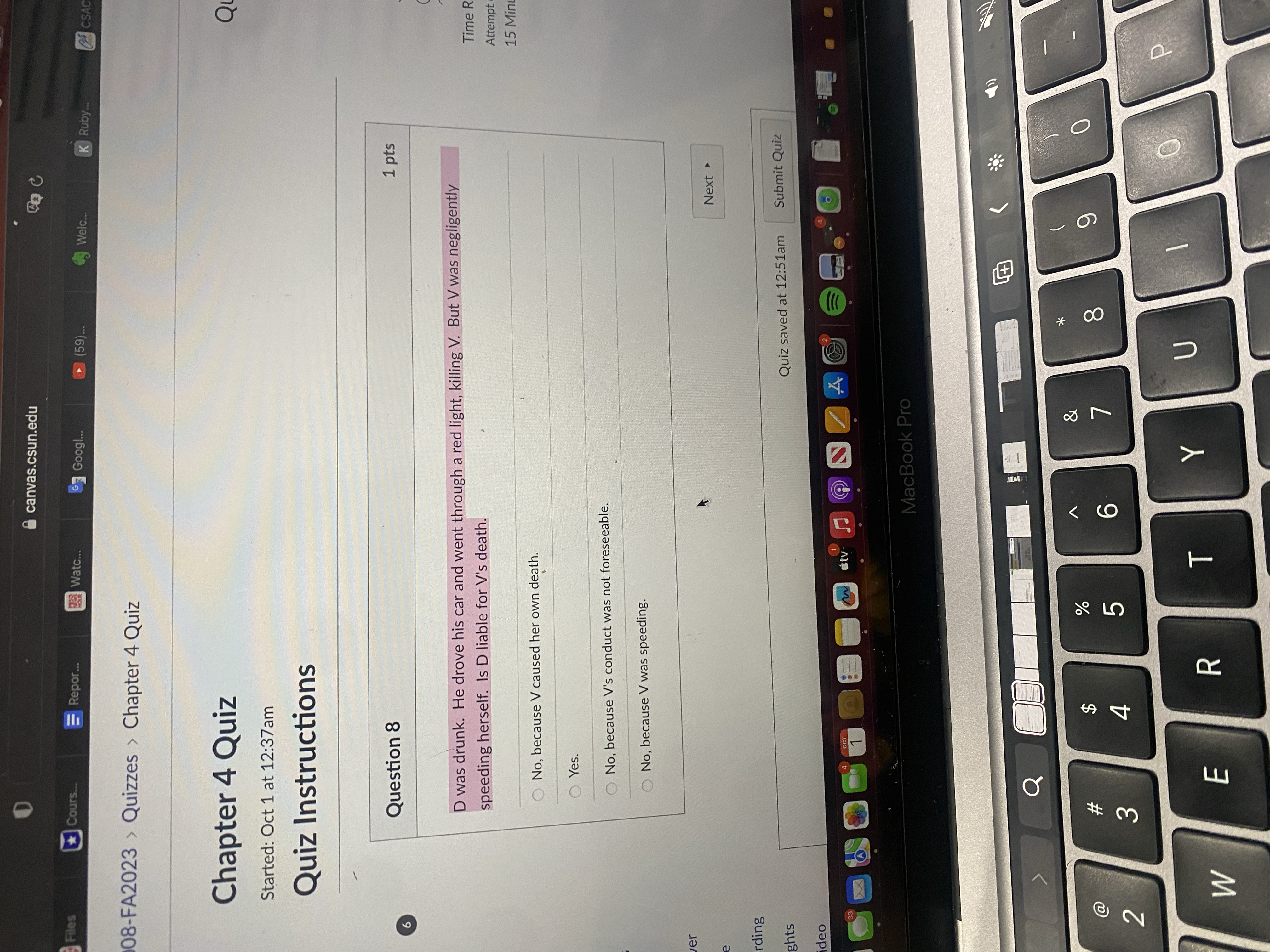 canvas.csun.edu Files Googl. (59)... Welc. K Ruby