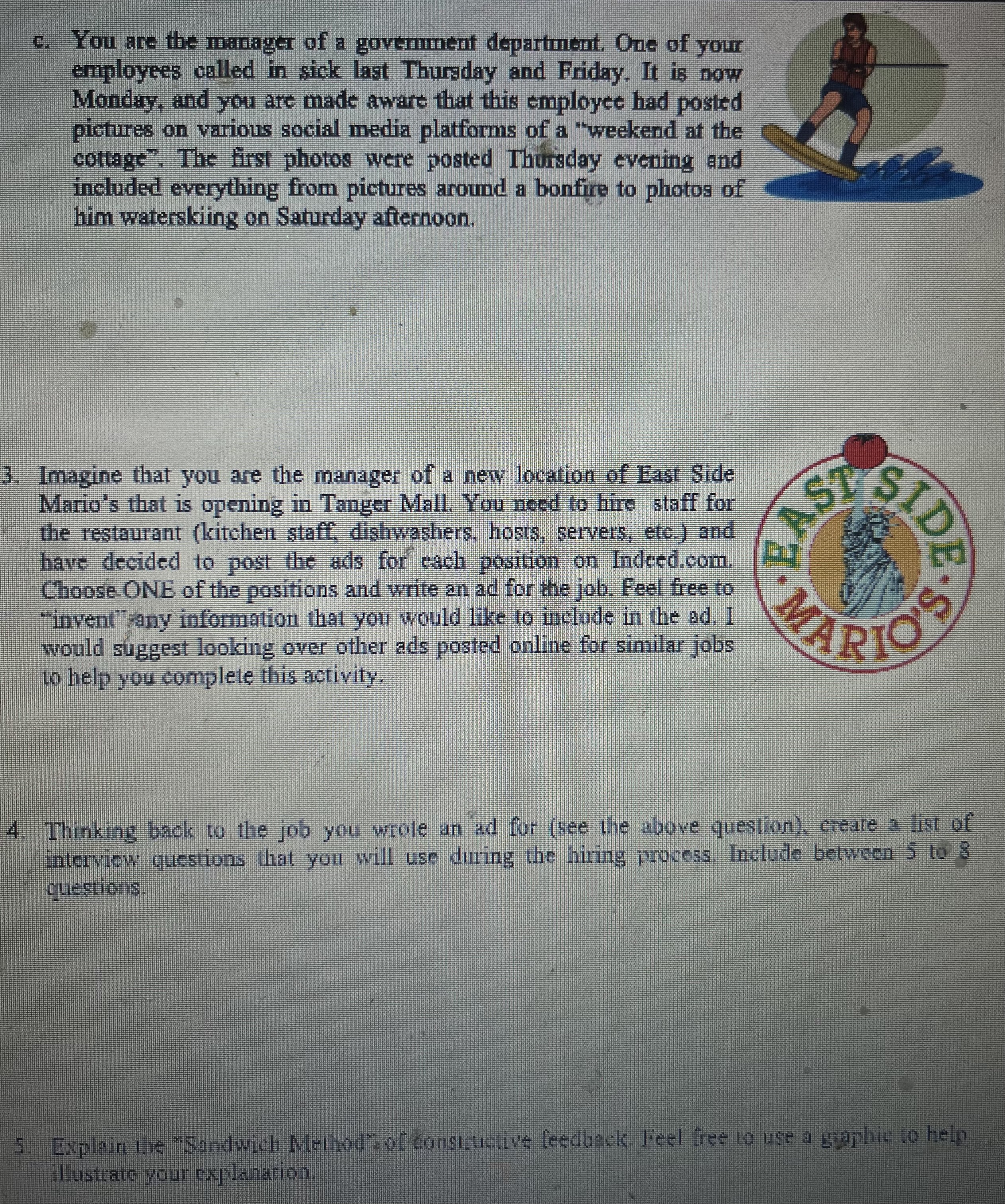 DO NOT USE CHAT-GPT. PLEASE . THX Teachers take