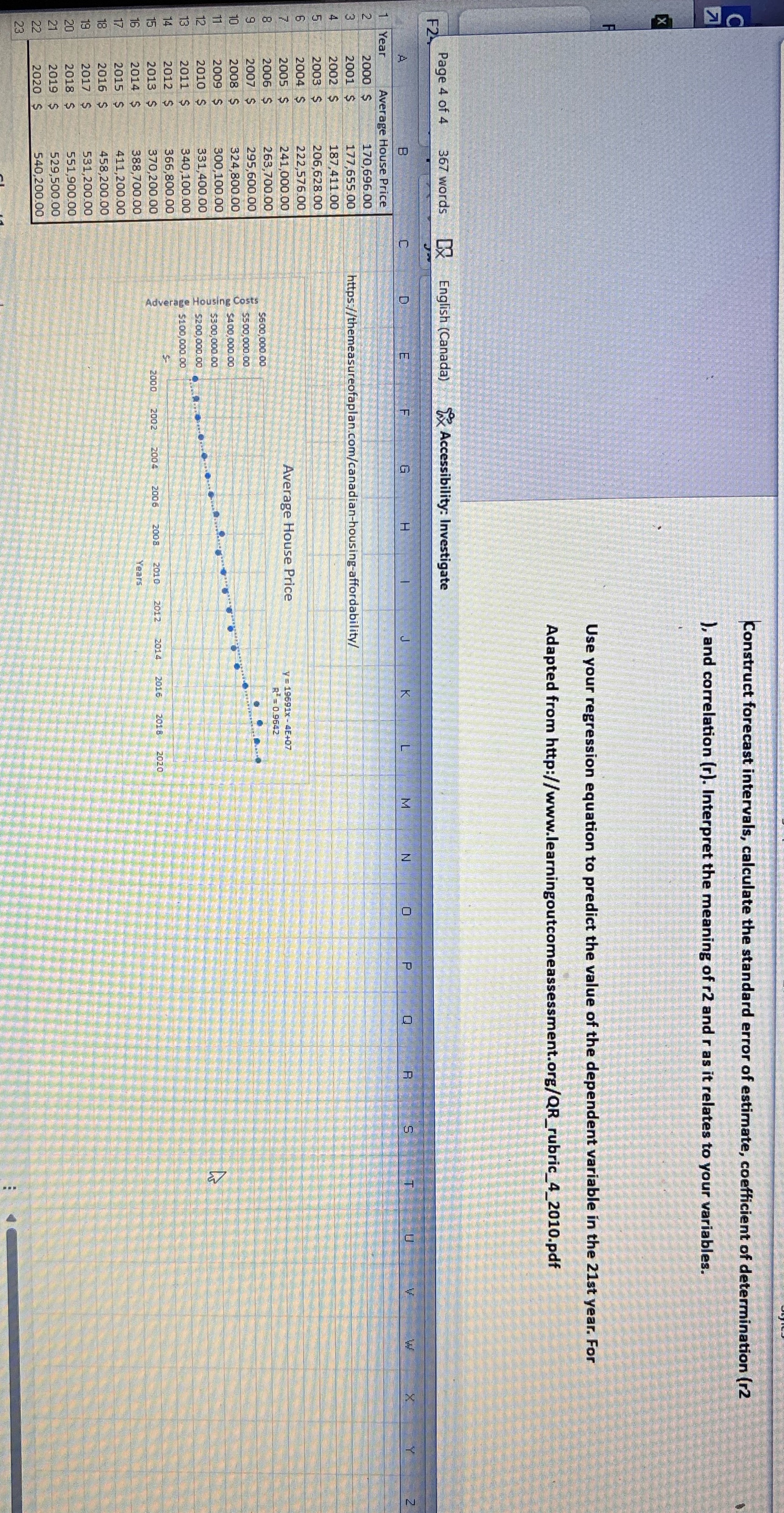 Please answer the 2 questions above with the data