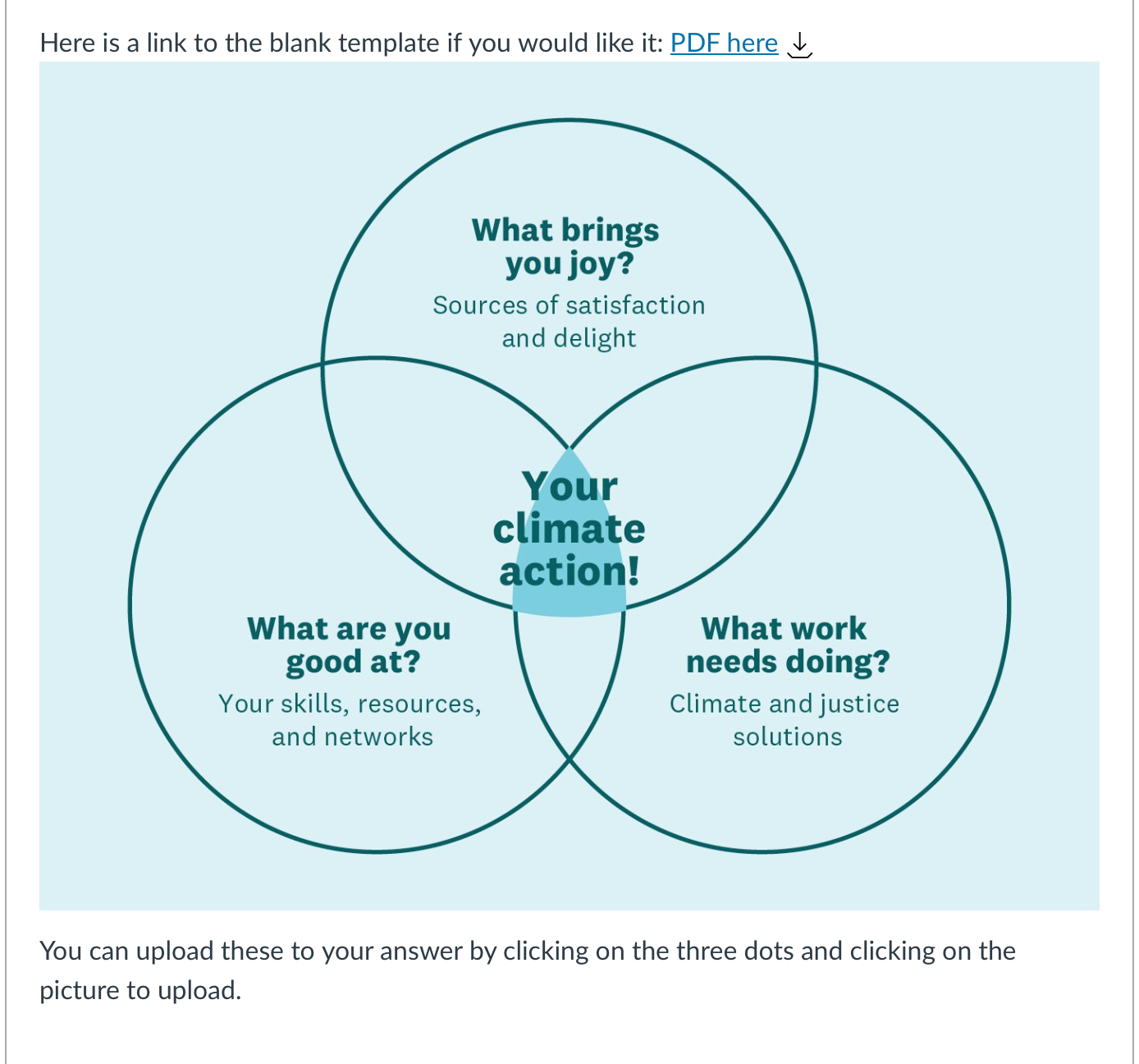 Question 1 Watch this TedTalk about the Climate