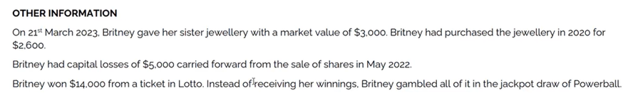 RECEIPTS DU RING 2022/23 29/07f22 Dividend from