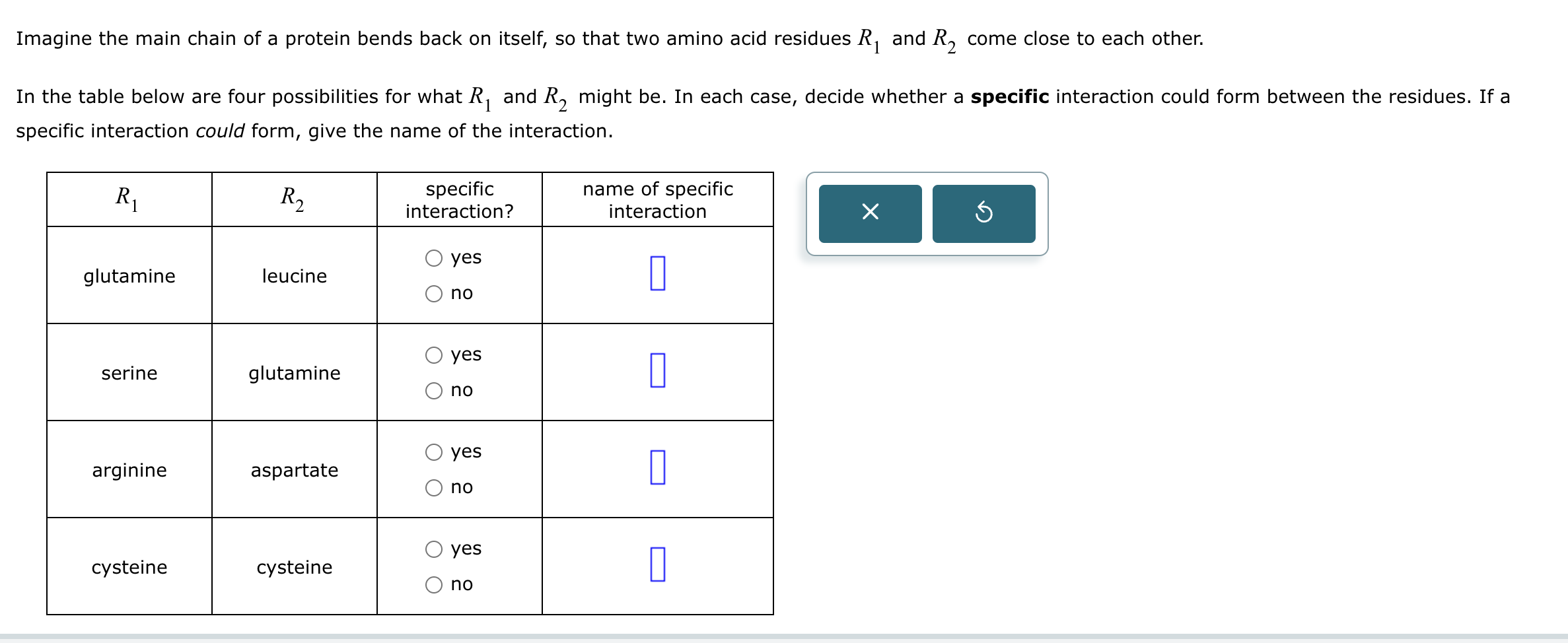 solve Imagine the main chain of a protein bends
