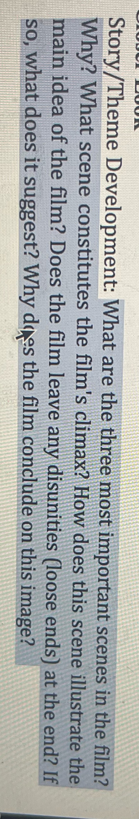 For the documentary "America to me" directed by