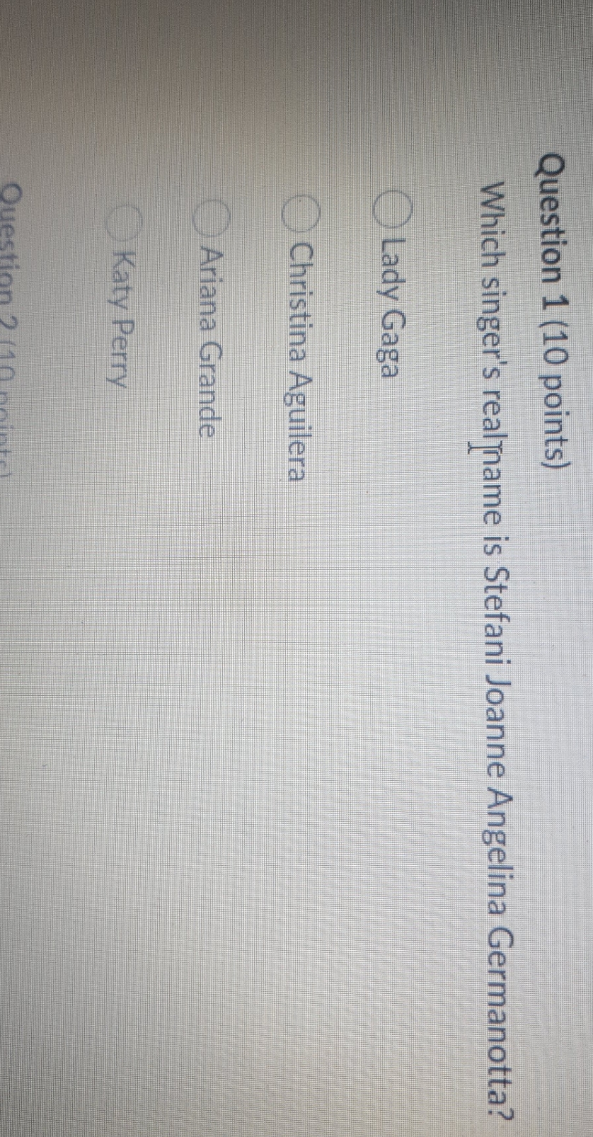 which singer real name is Stefani angelina