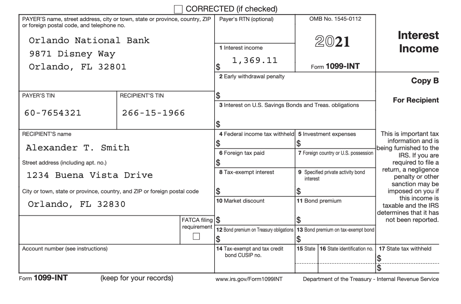 Please help me fill out these tax forms. Here is