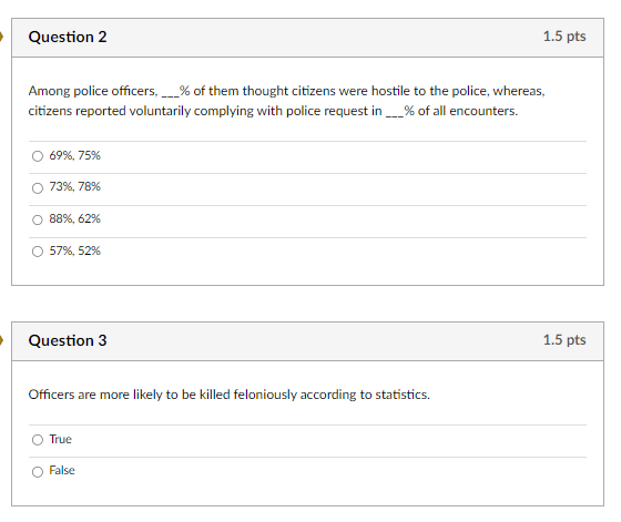 Among police ofcers. __'}G of them thought