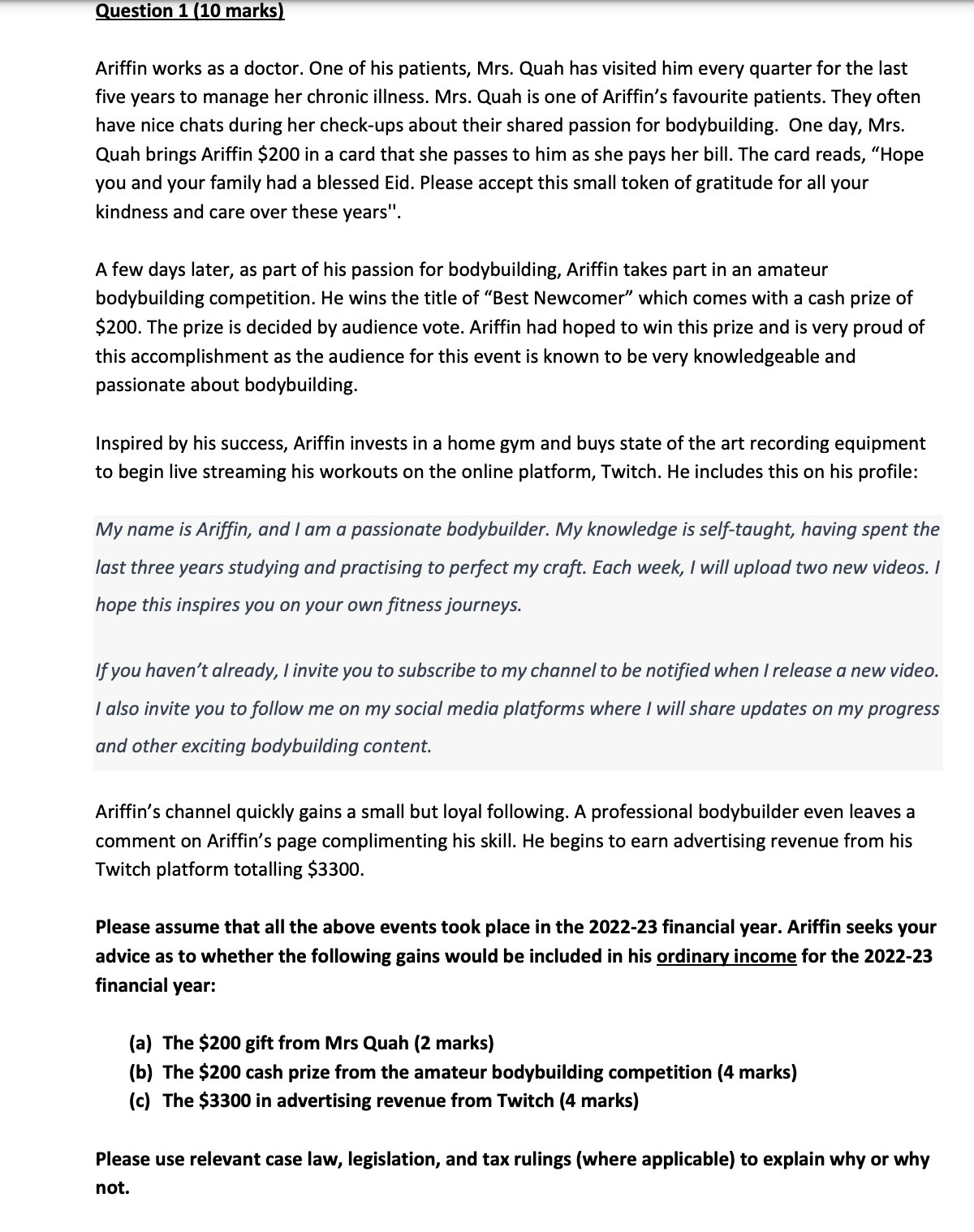 Please explain thoroughly and also apply the IRAC