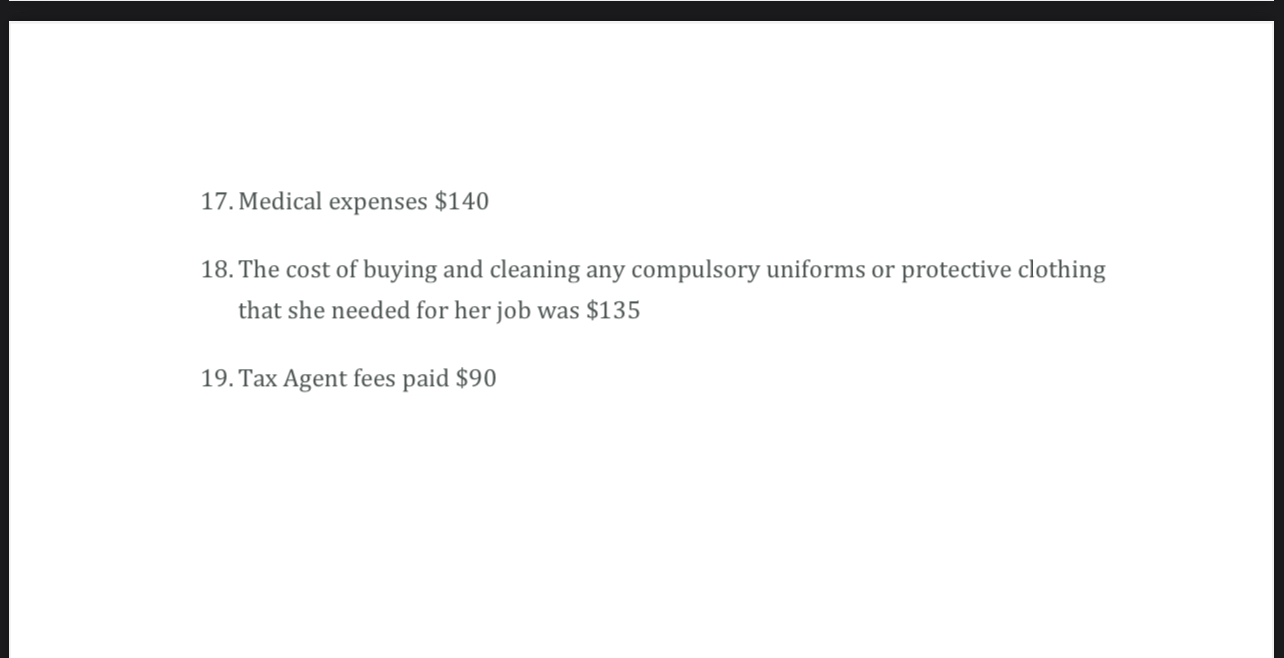 Taxation Law Case Study Amber is a 23-year-old