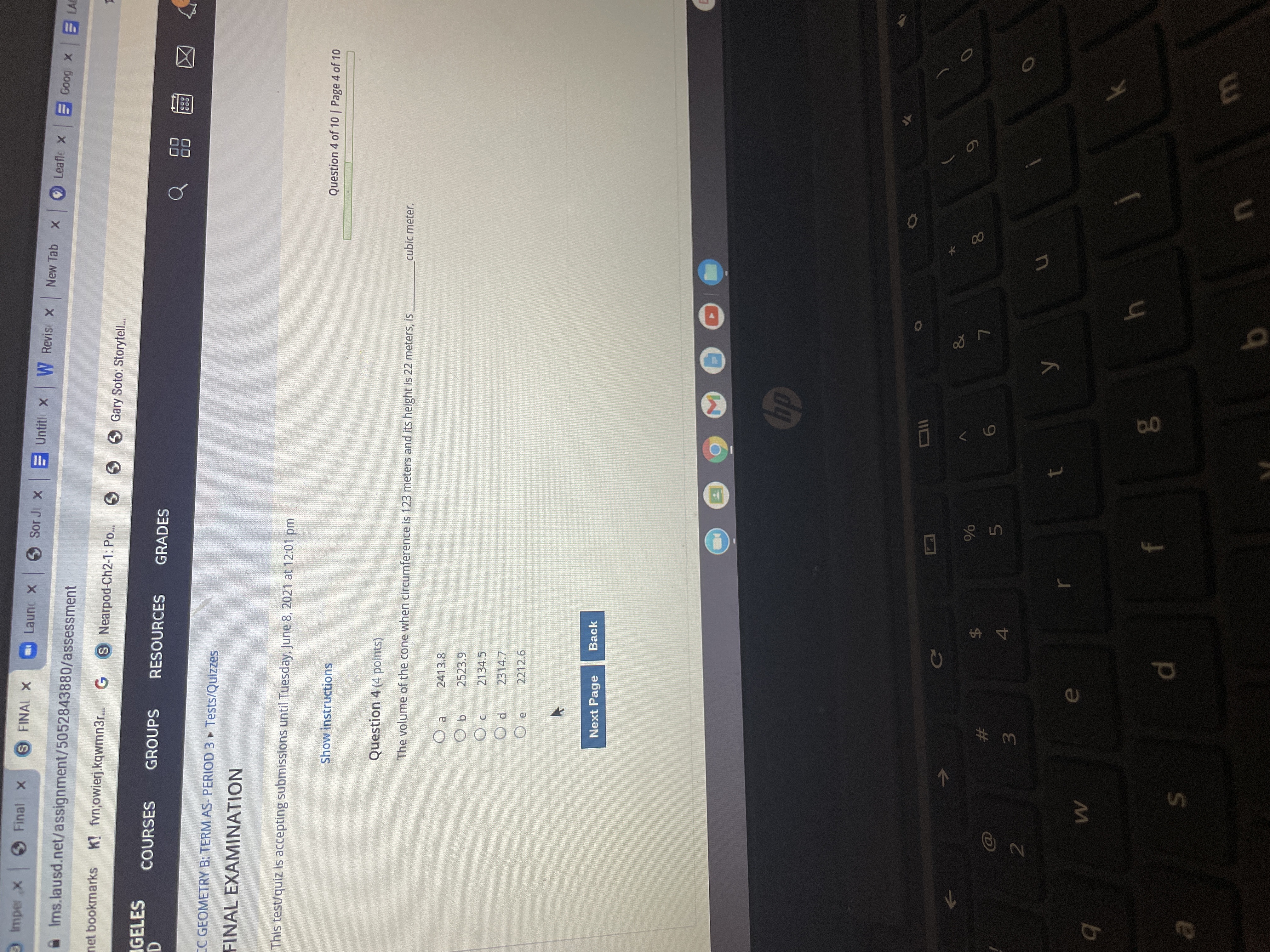 The volume Imper x Final X S FINAL X Launchor JI