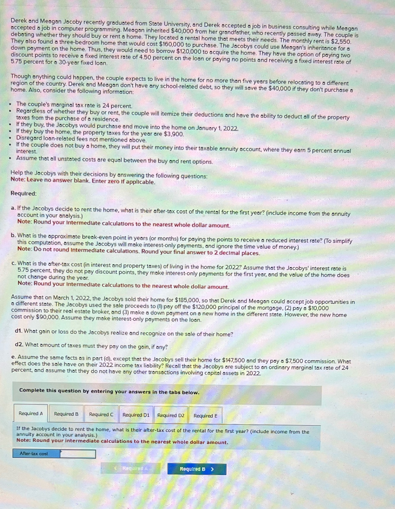 Please help Derek and Meagan Jacoby recently