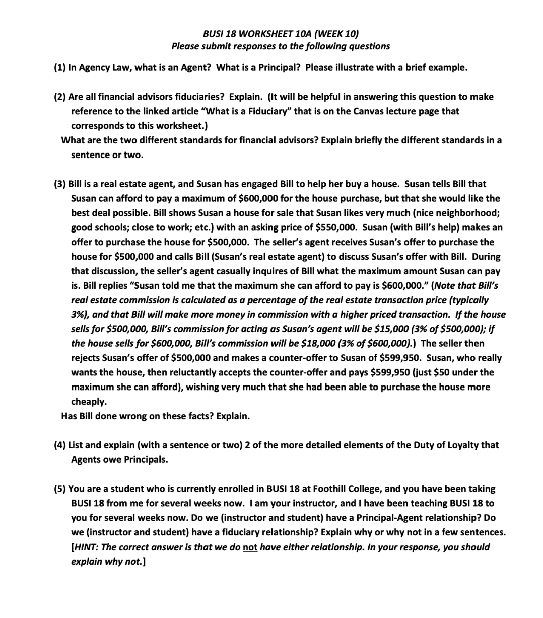 Last Lecture - In the last lecture, we covered