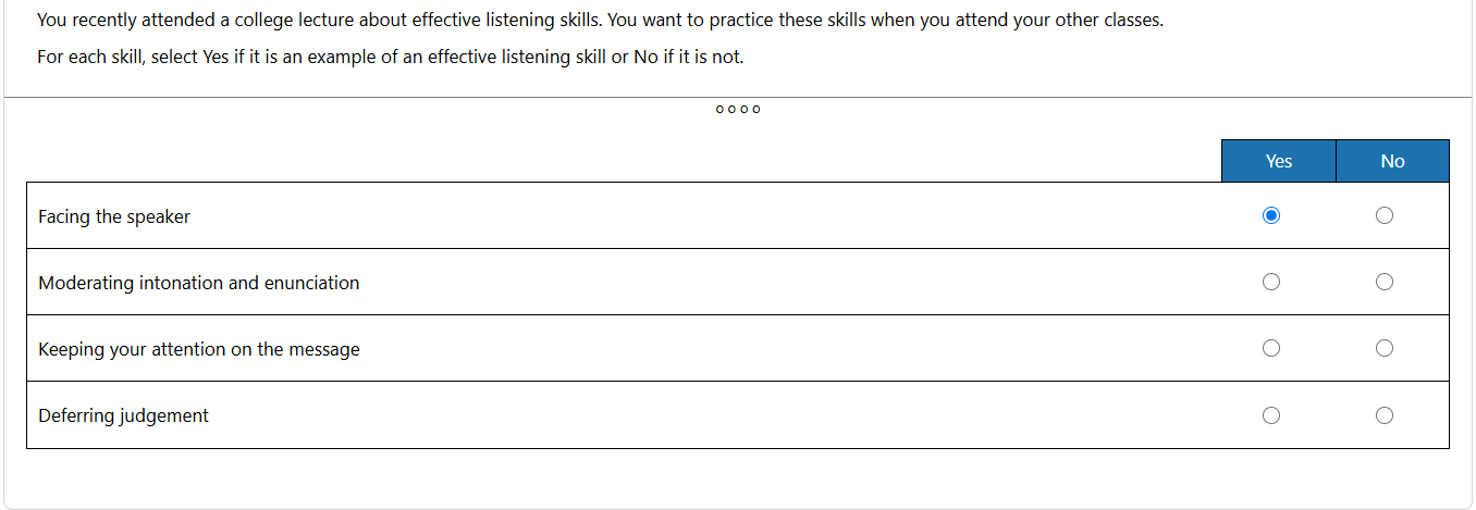 answer You recently attended a college lecture