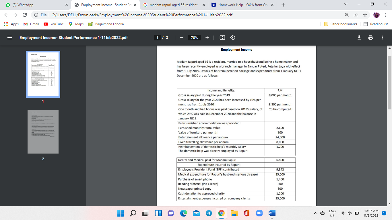 8 (8) WhatsApp X 5 Employment Income- Student Pe