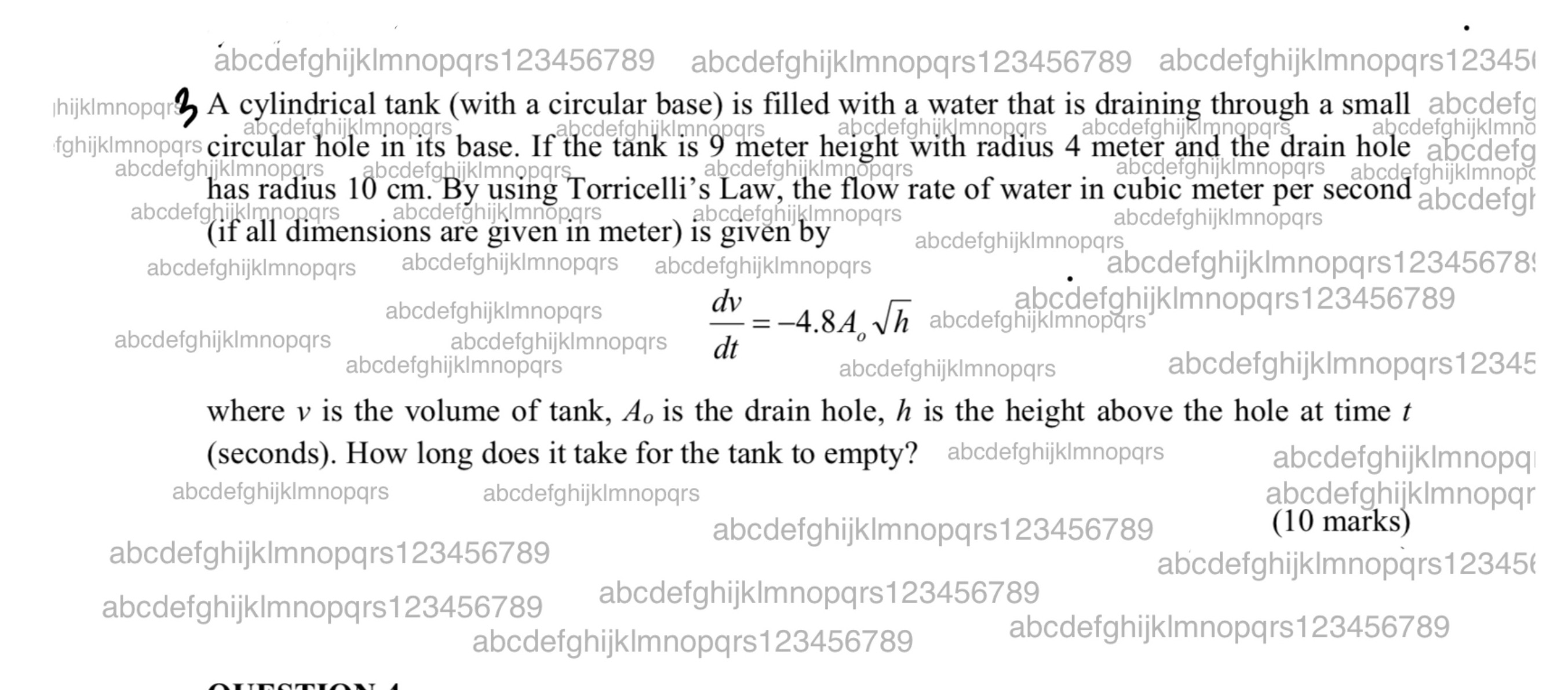 Partial derivative .Ignore The abcd