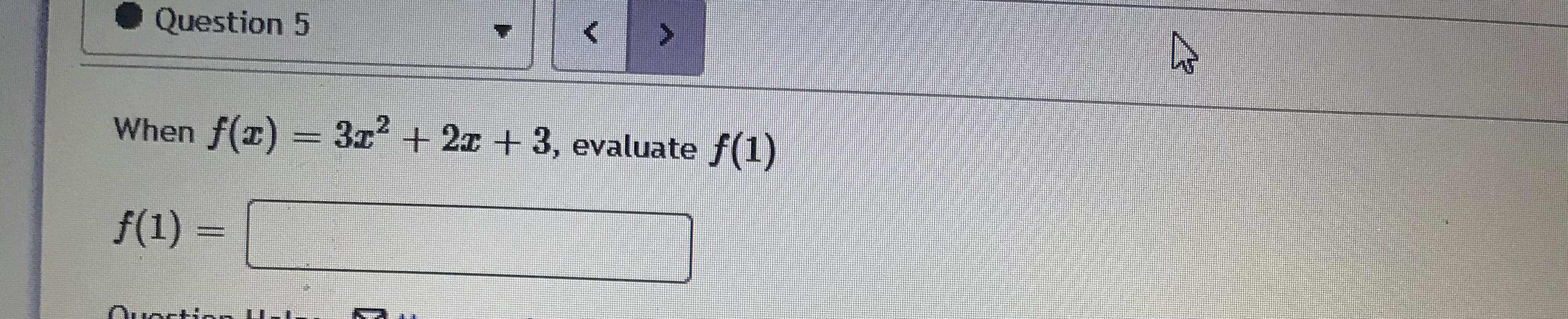 \f\f\fQuestion 15 0/1 pt Which of the following