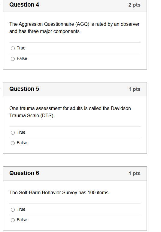 please answer the questions Question 4 2 pts The