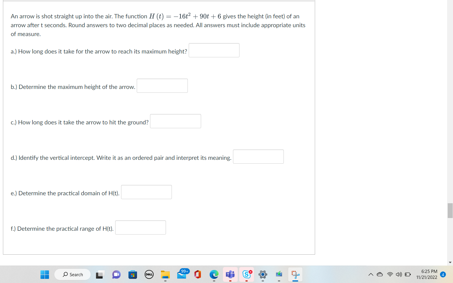 Question 15 1 pts Find the equation of the line