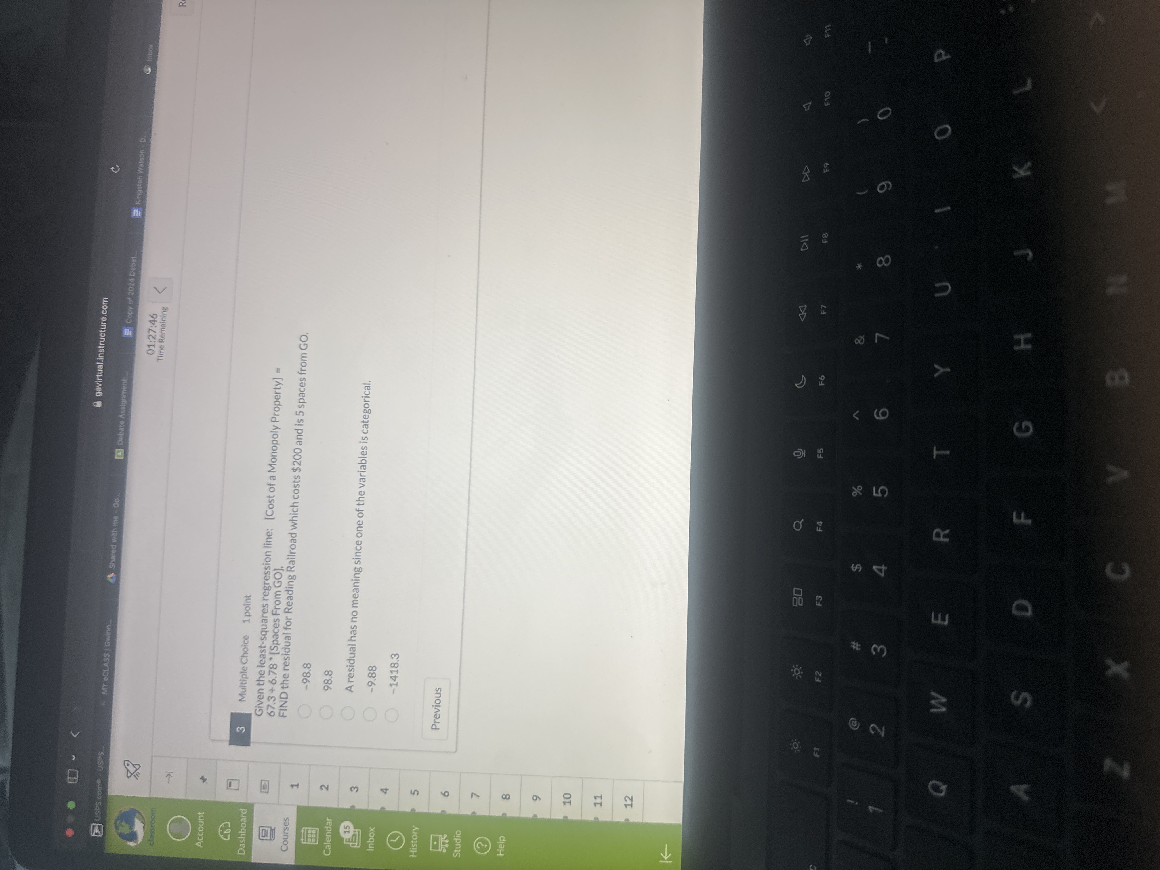 Answer . gavirtual.instructure.com USPS.come -