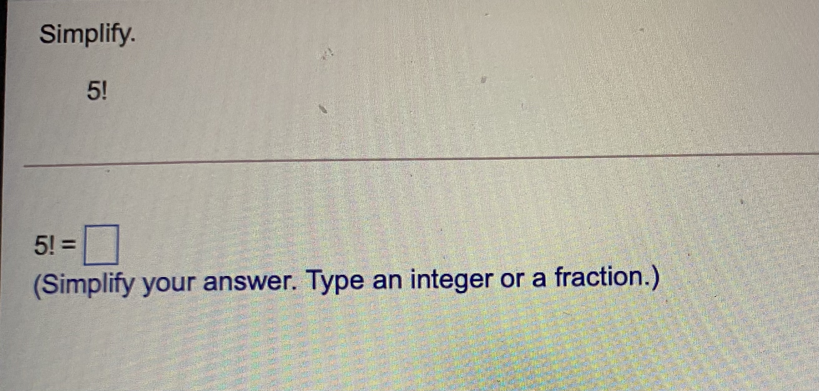 Evaluate the expression without using a