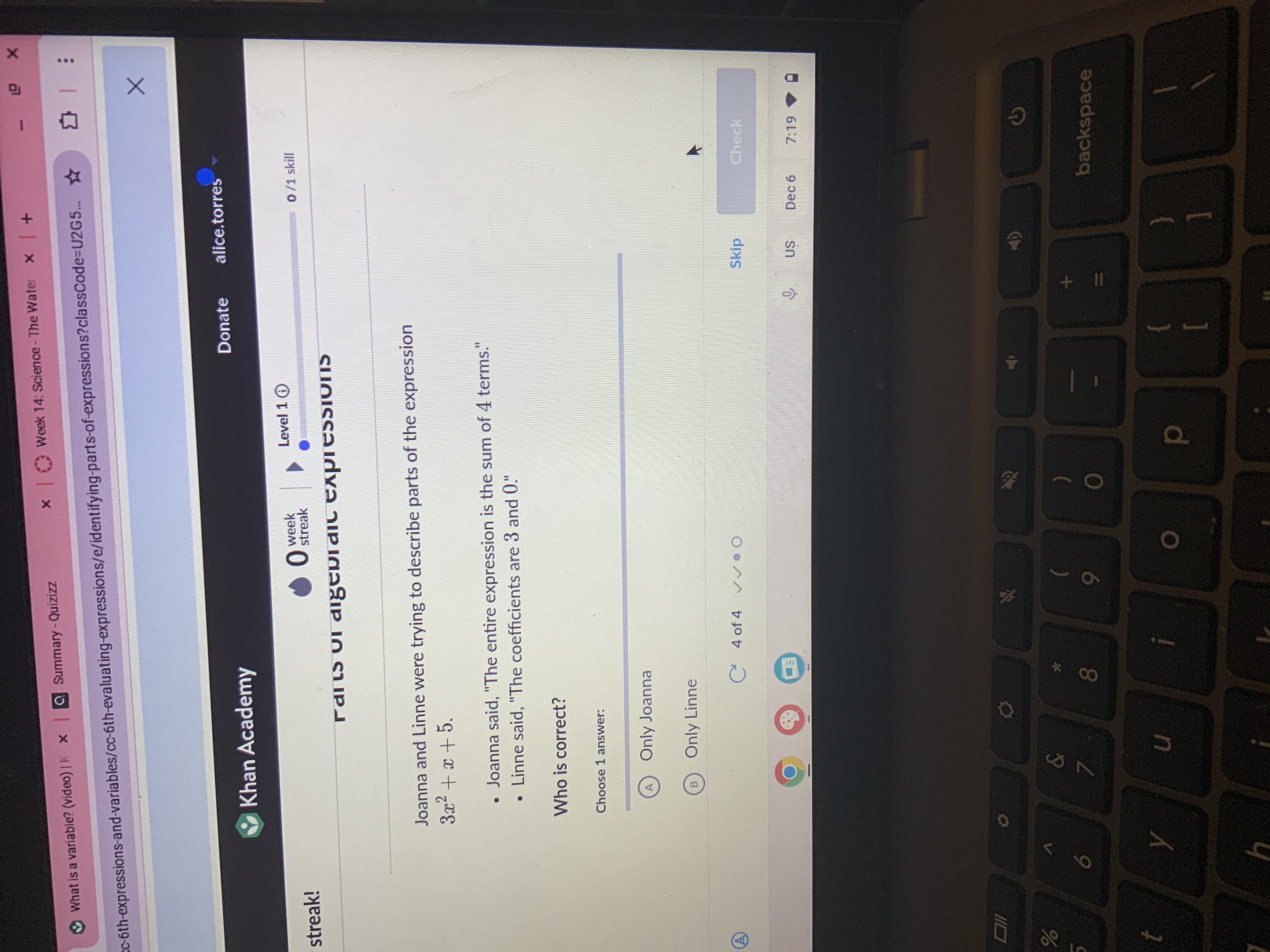 X x | Week 14: Science - The Water x | + What is