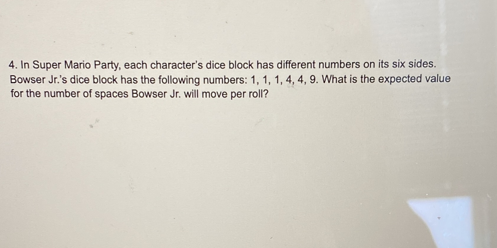 4. In Super Mario Party, each character's