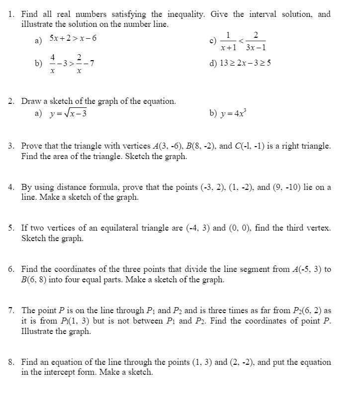 . Find all real numbers satisfying the