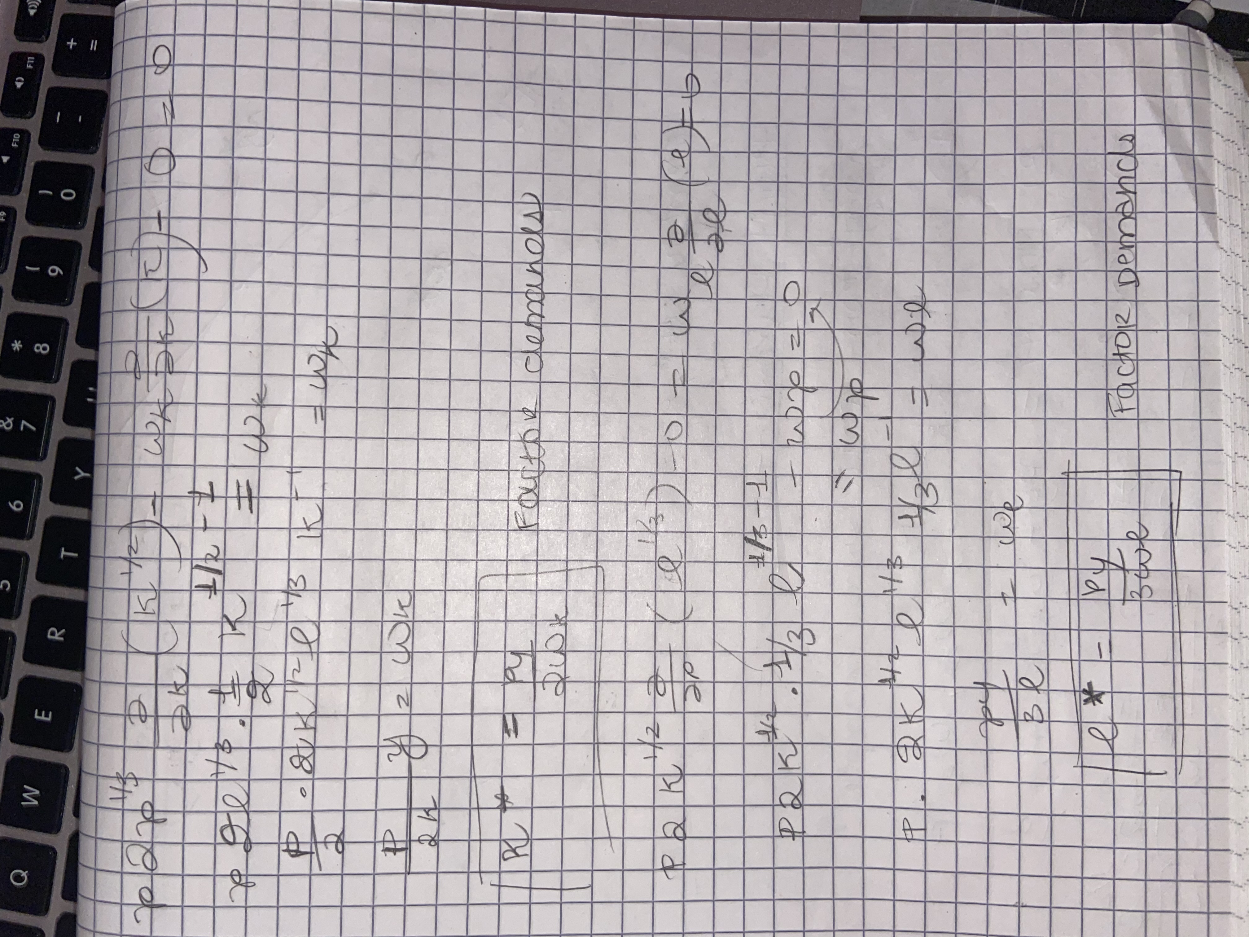 \fA firm has a technology which allows it to