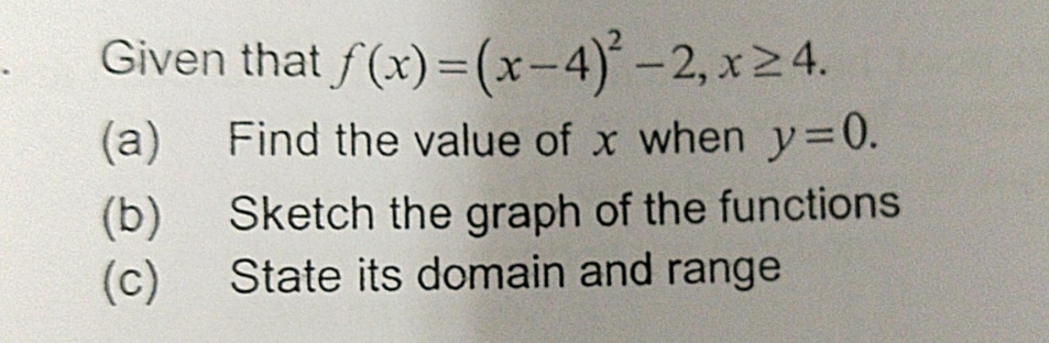 help to solve it Given that f (x) =