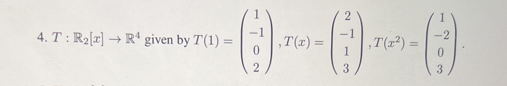 In exercises 8 - 14 find a basis for the kernel