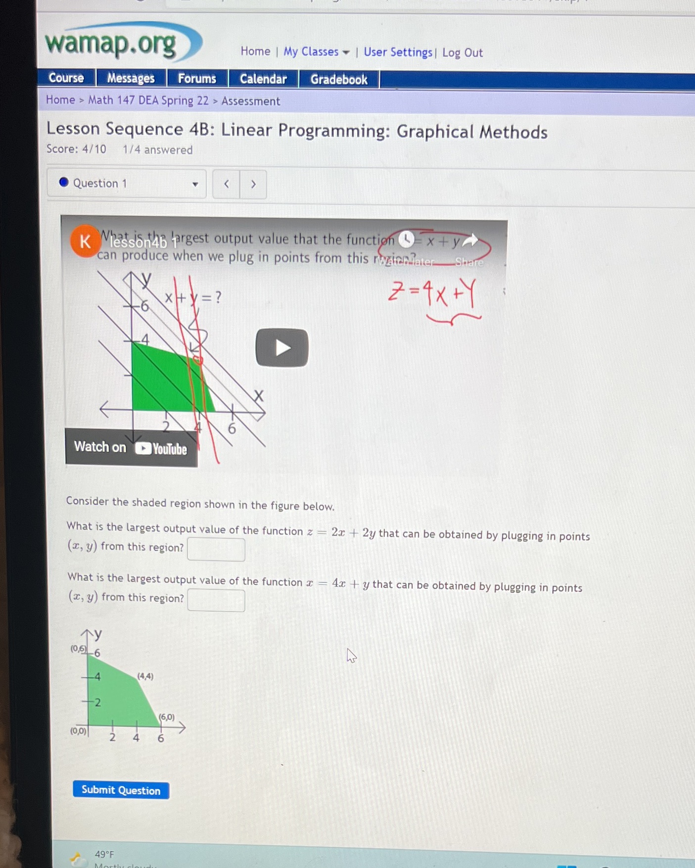 wamap.org Home | My Classes . | User Settings |