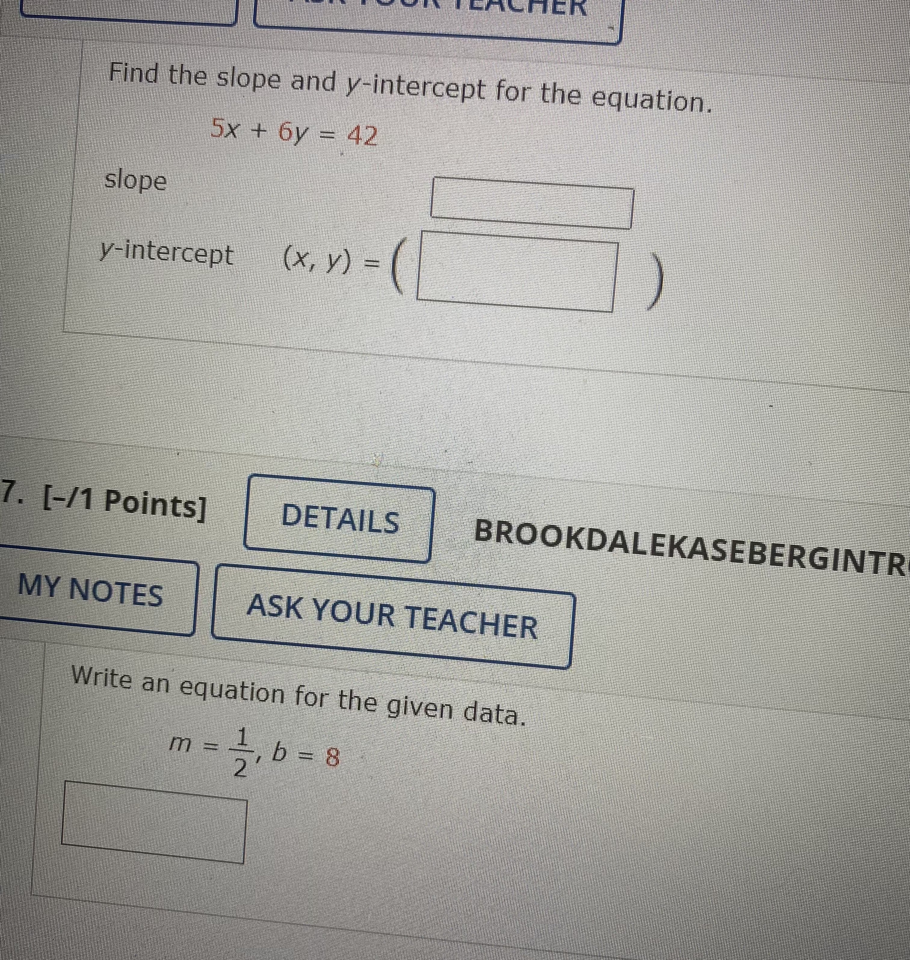 \f\f\f\fEBERGINTROALG5 5.4.037. Consider the