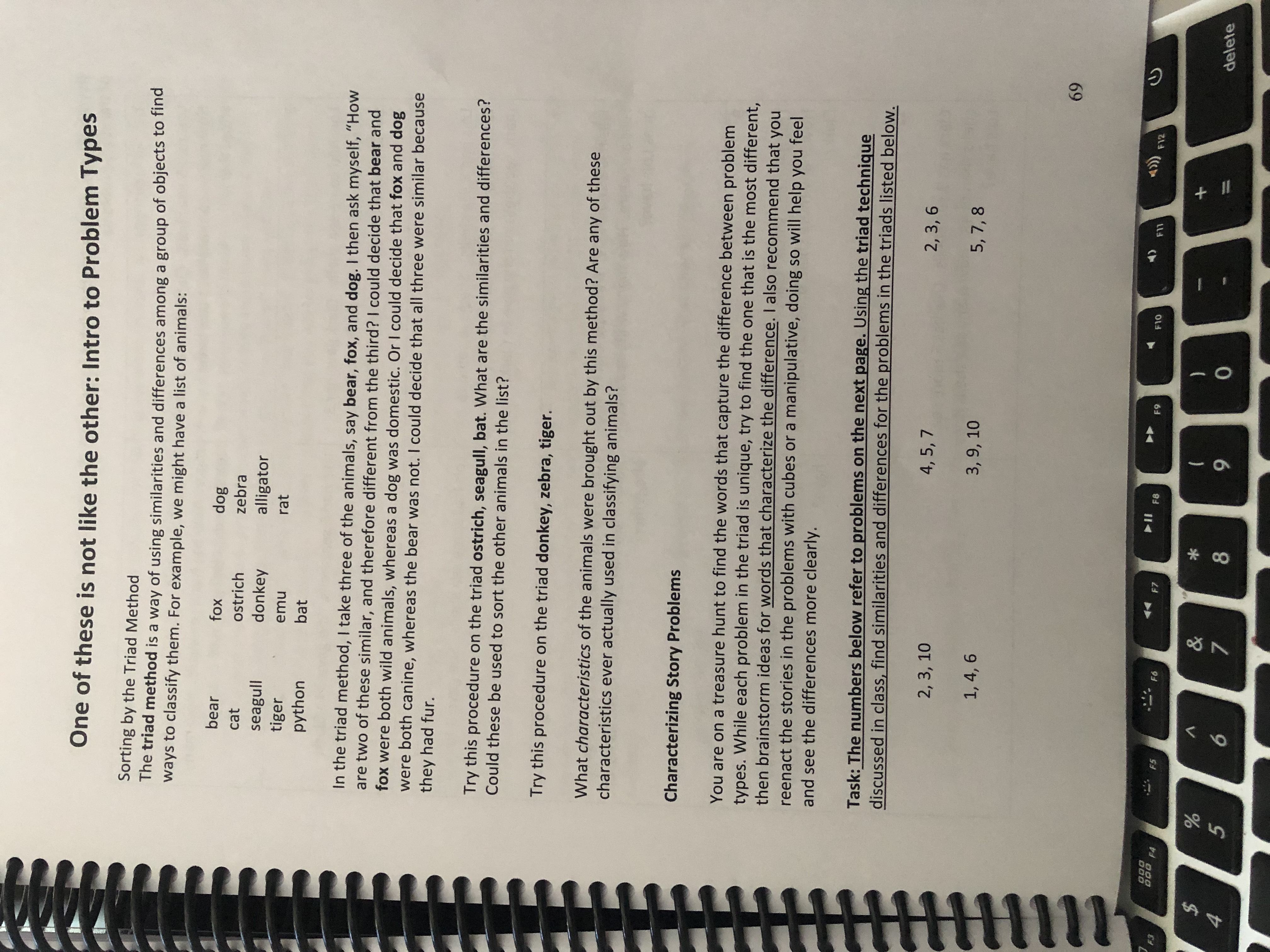 One of these is not like the other: Intro to