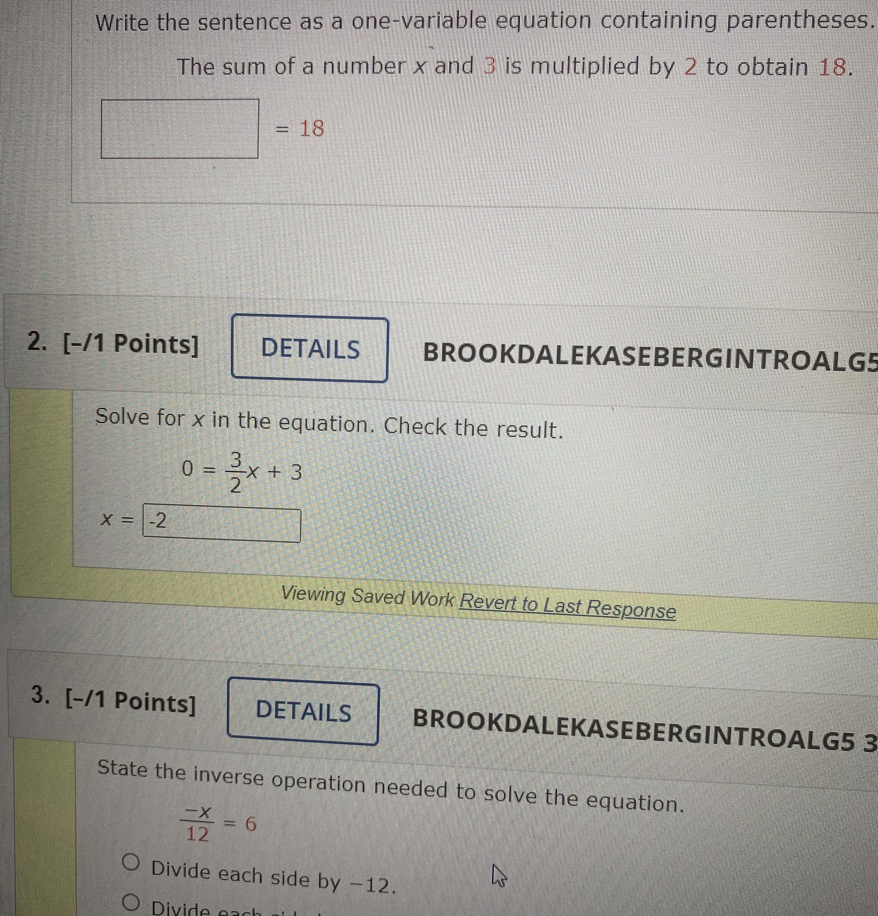 \f\f\f\fEBERGINTROALG5 5.4.037. Consider the