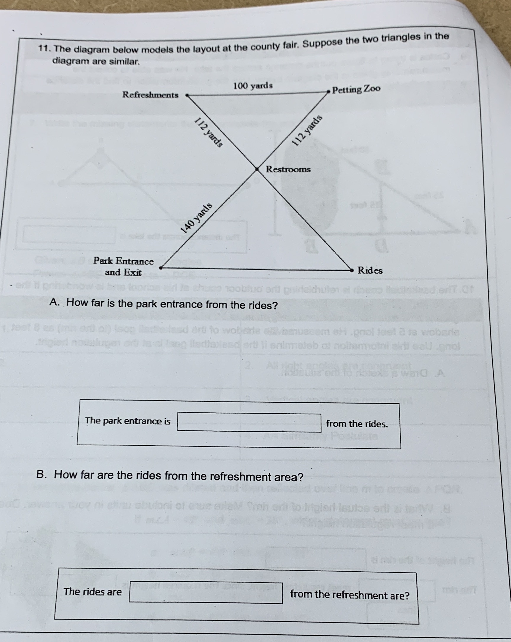 Help me pleaseee 11. The diagram below models the
