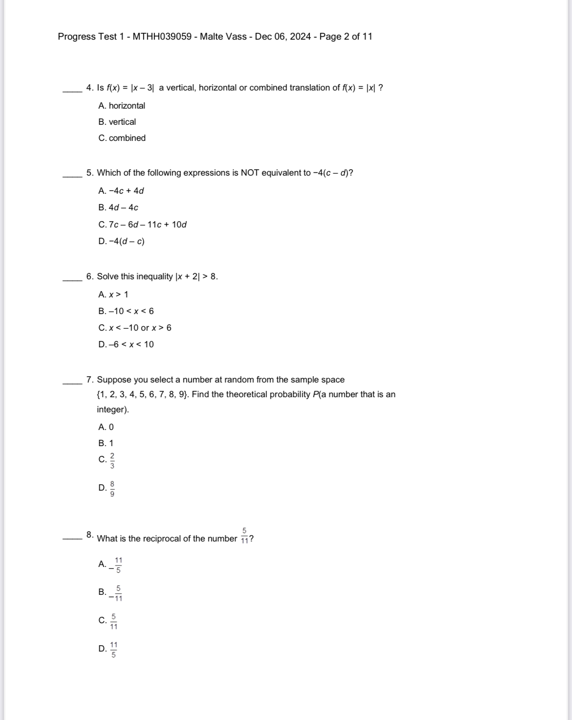 Nebiaska T High School | theorem Course Name: