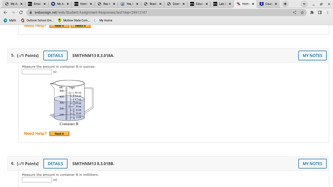 I need help with questions 1-10 please 5 My AF X