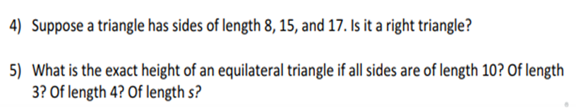 20. In performing a dimensional analysis problem,
