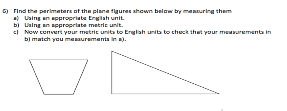 20. In performing a dimensional analysis problem,