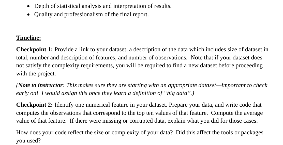 Help me find a data set that satisfies these