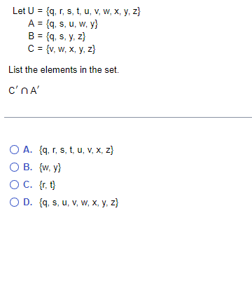 Let U = {(1, net u,1.r.w.x:1,r:z} A = {(1, 5.11: