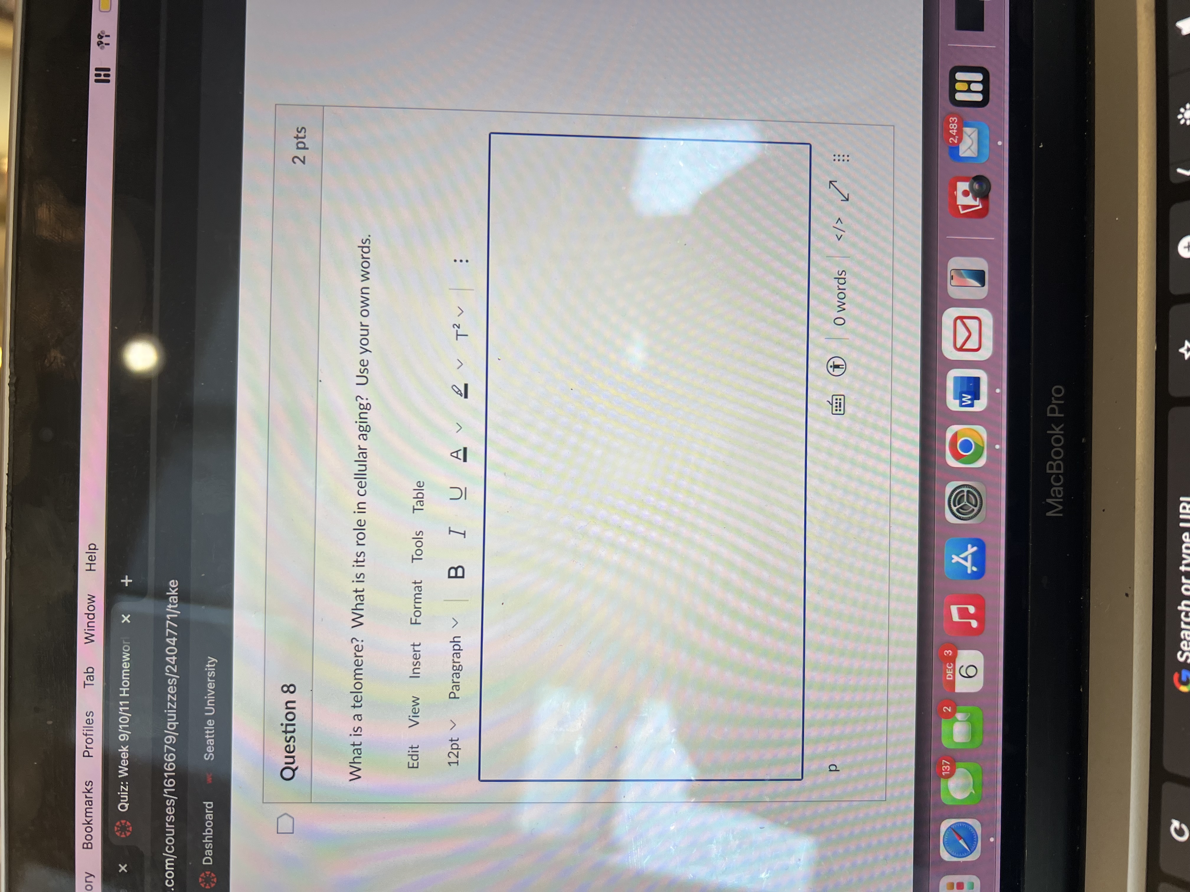 ory Bookmarks Profiles Tab Window Help C Quiz: