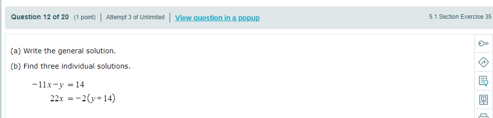 Question 12 of 2|] {1 point] I Attempt 3 of