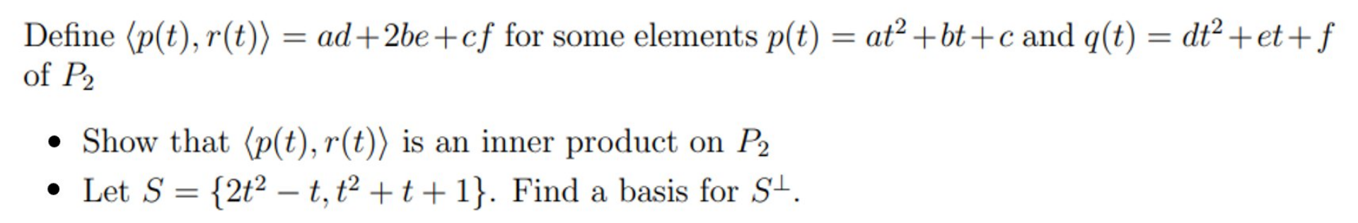 Define (p(t), r(t)) = ad + 2be + of for some