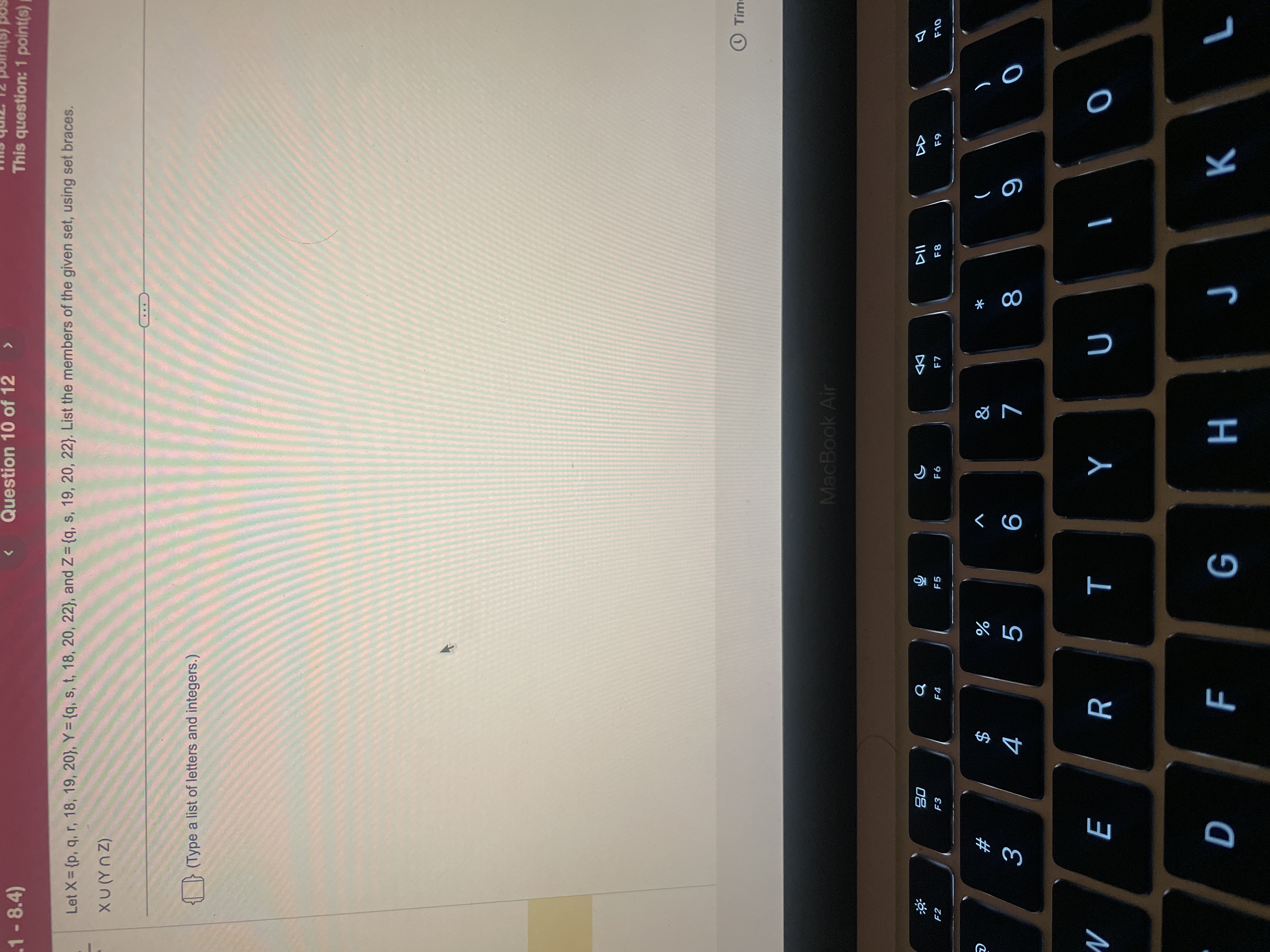 When playing American roulette, the croupier