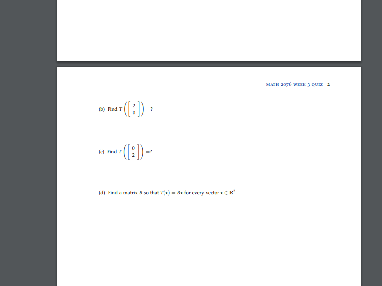MATH 2076 Week 3 Quiz 9-11 Sept 2022
